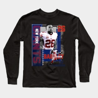 New York Giants Saquon Barkley 26 Long Sleeve T-Shirt